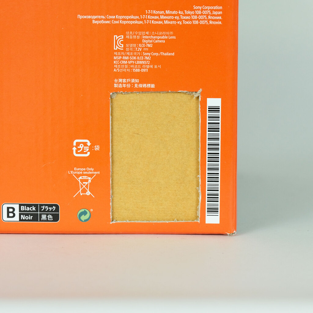 SONY α7 II（ILCE-7M2）