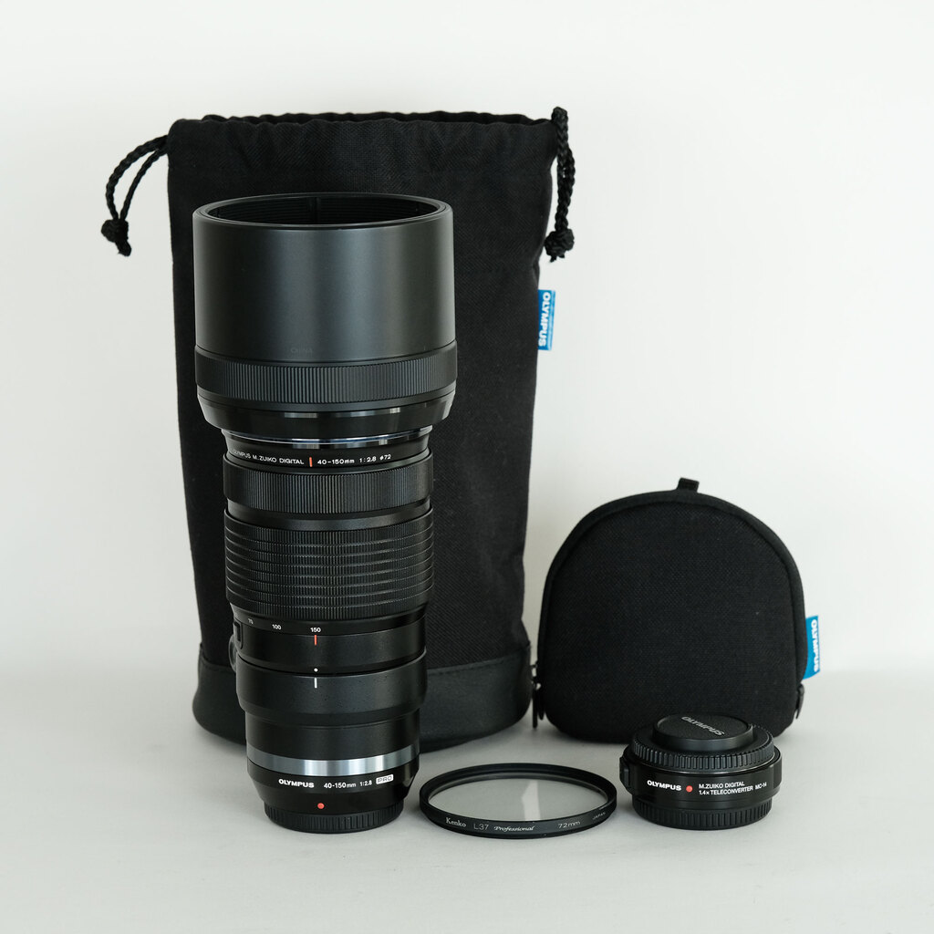 OLYMPUS M.ZUIKO DIGITAL ED 40-150mm F2.8 PROテレコンバーターキット