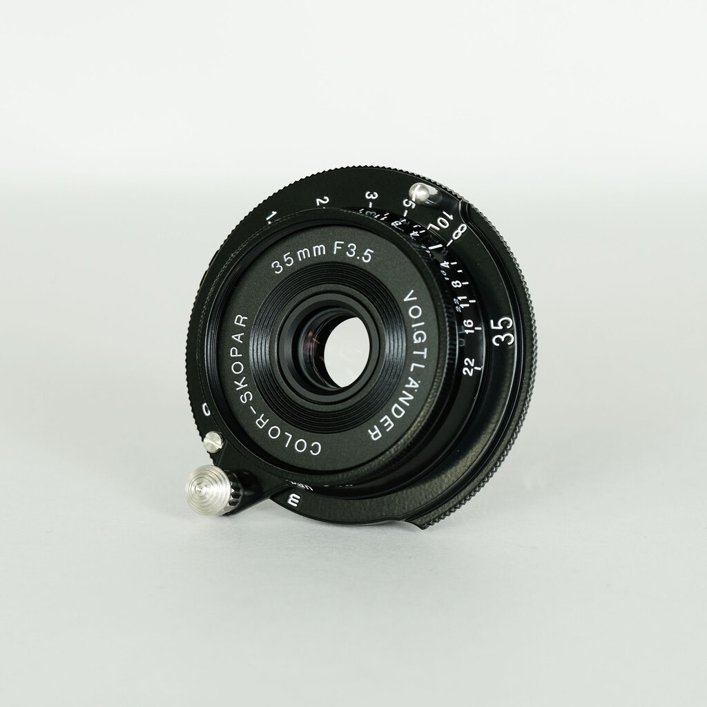 コシナ フォクトレンダー COLOR-SKOPAR 35mm F3.5 Aspherical VM ブラックペイント