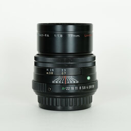 PENTAX FA77mm F1.8 Limited ブラック