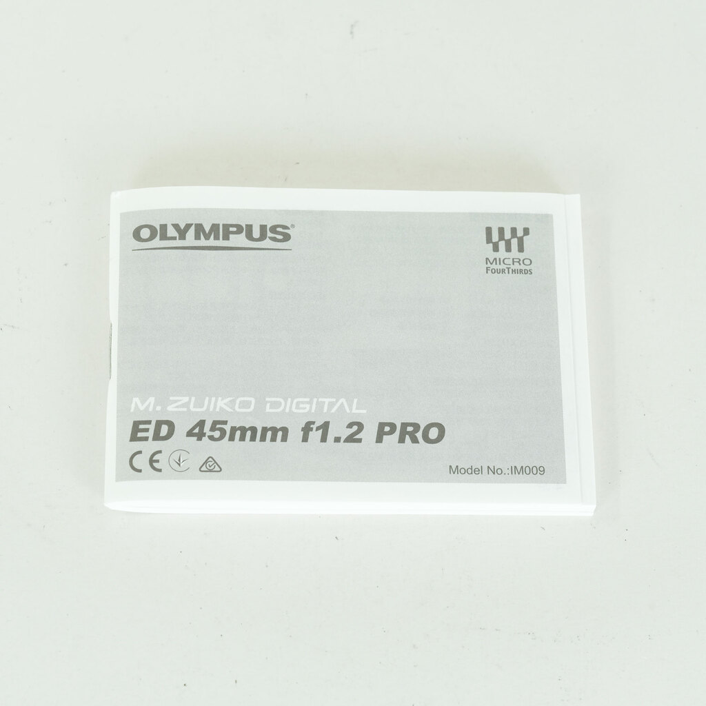 OLYMPUS M.ZUIKO DIGITAL ED 45mm F1.2 PRO OLYMPUS M.ZUIKO DIGITAL ED 45mm F1.2 PRO