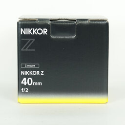 Nikon NIKKOR Z 40mm f/2