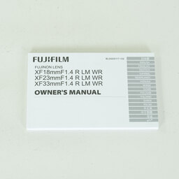 FUJIFILM XF18mmF1.4 R LM WR