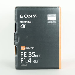 SONY FE 35mm F1.4 GM SEL35F14GM