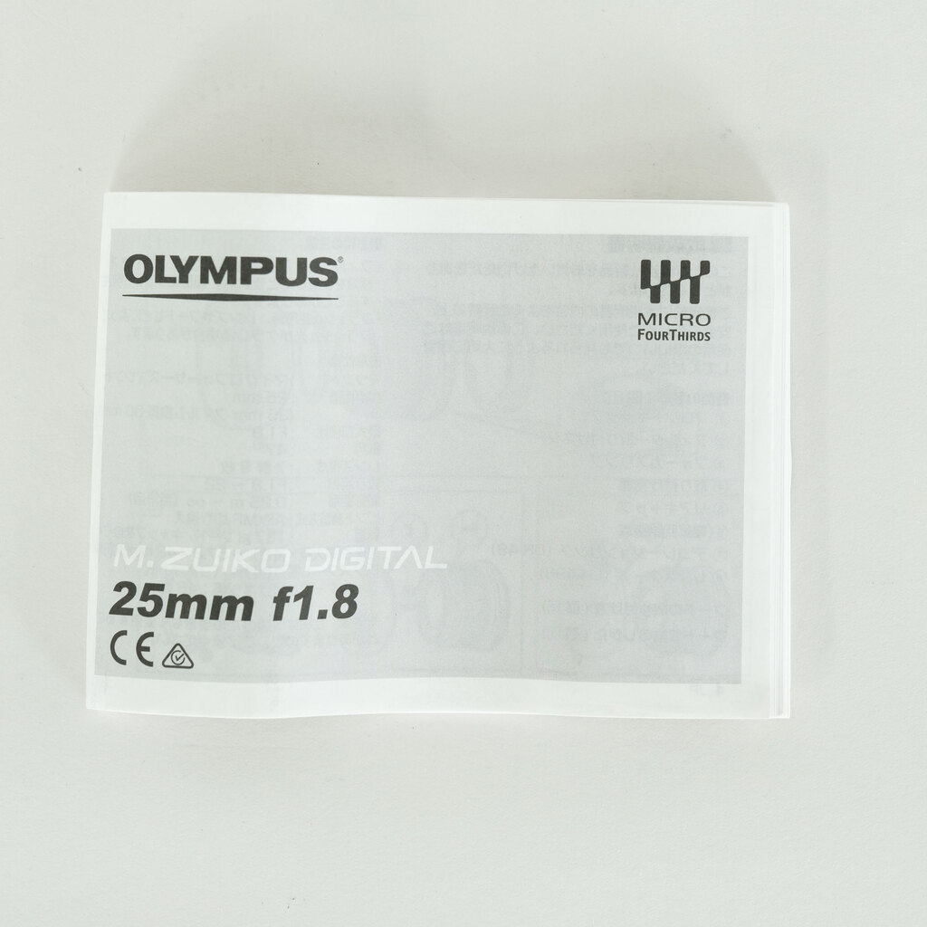 OLYMPUS M.ZUIKO DIGITAL 25mm F1.8