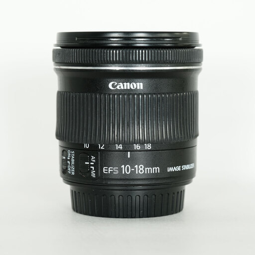 Canon EF-S10-18mm F4.5-5.6 IS STM