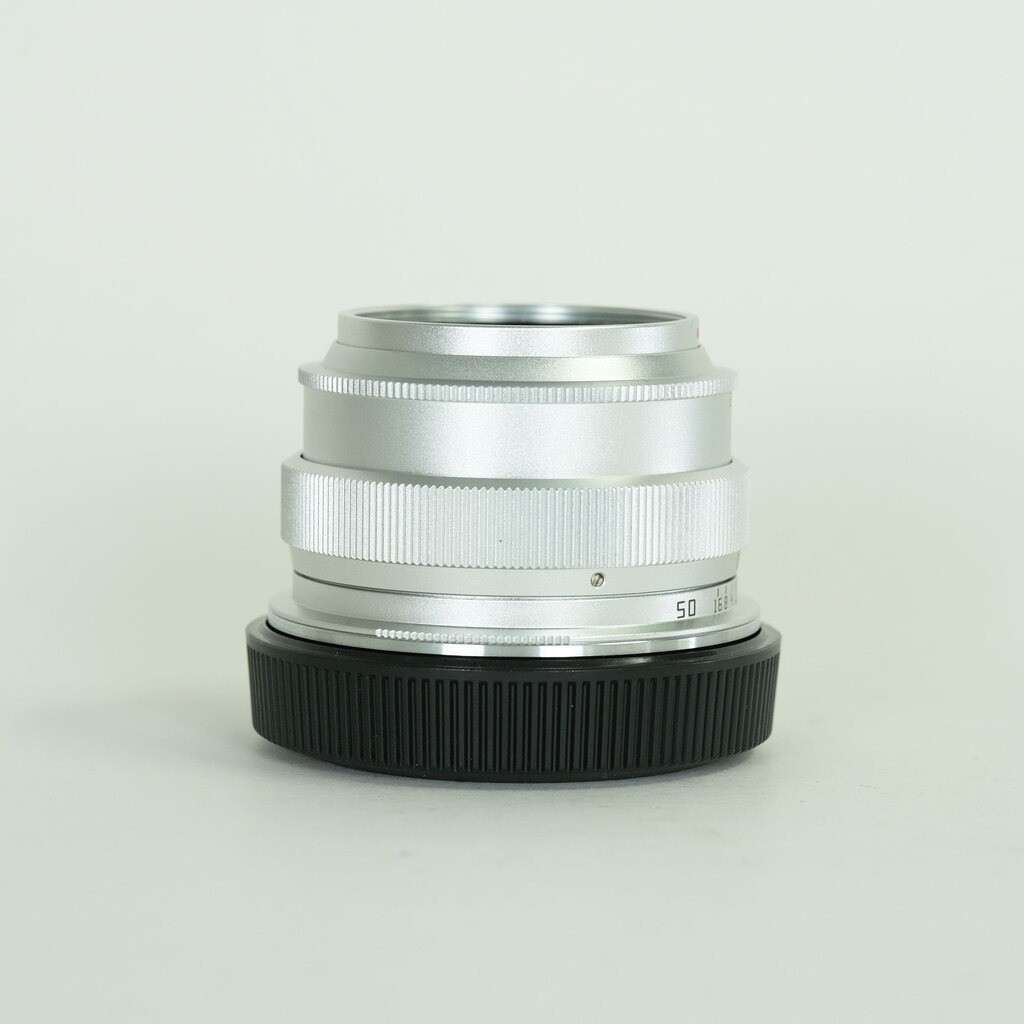 銘匠光学 TTArtisan 50mm F2 (キヤノンRF用) シルバー