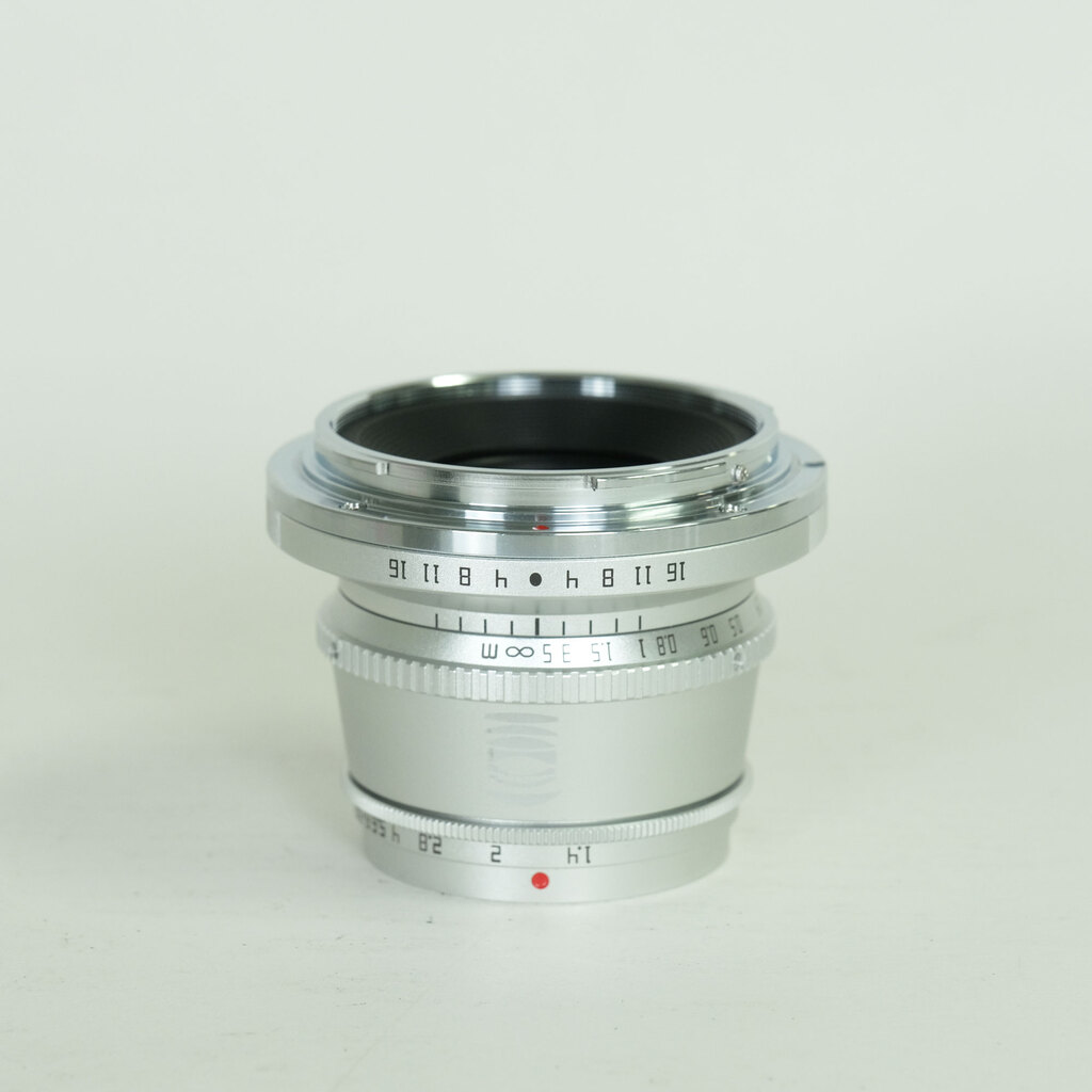 銘匠光学 TTArtisan 35mm F1.4 C (ニコンZ用) シルバー