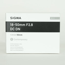 SIGMA 18-50mm F2.8 DC DN｜Contemporary [フジフイルムX用]