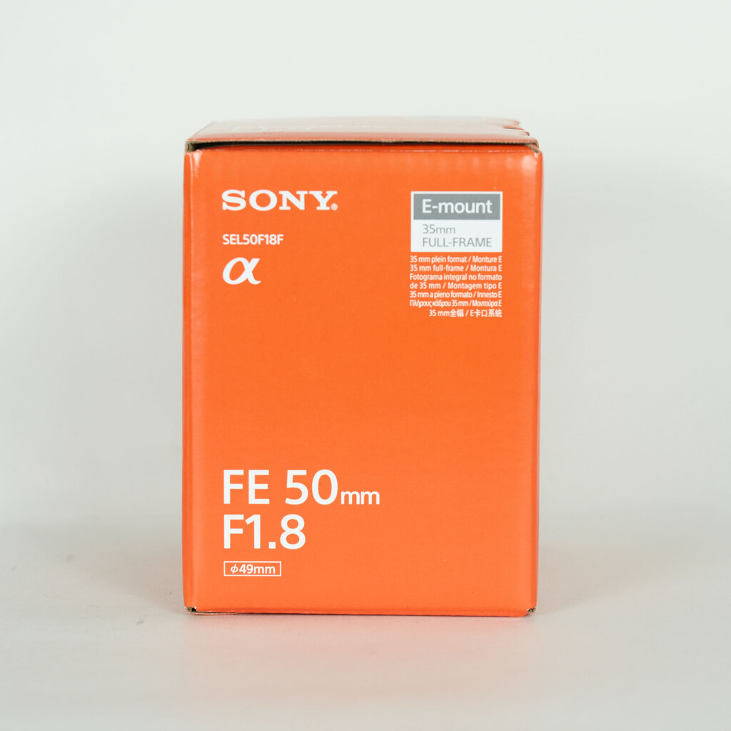 SONY FE 50mm F1.8 SEL50F18F
