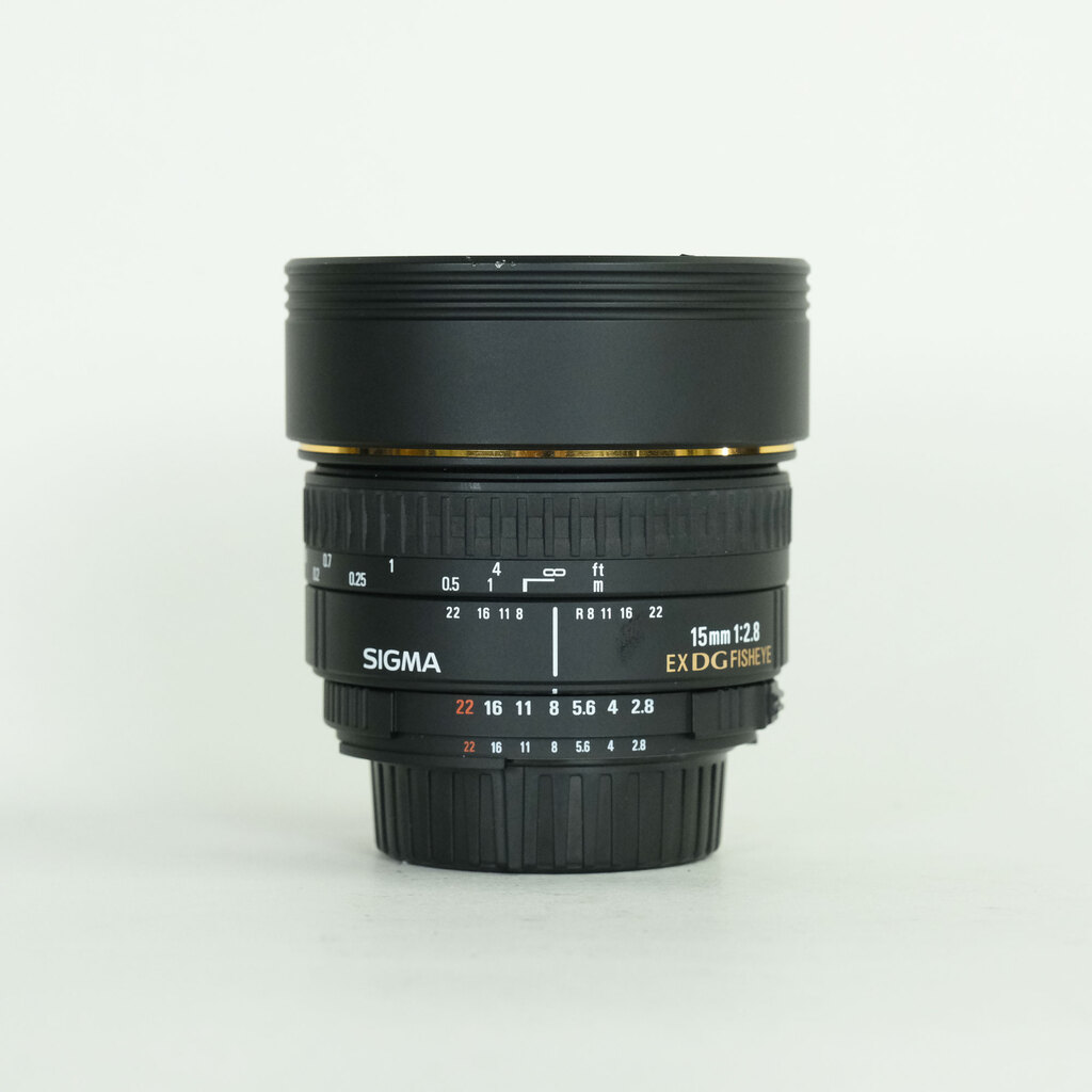 SIGMA 15mm F2.8EX DG DIAGONAL FISHEYE (ニコンF用)