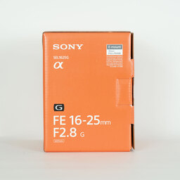 SONY FE 16-25mm F2.8 G SEL1625G