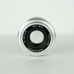 銘匠光学 TTArtisan 50mm F2 (ライカSL/TL用) シルバー