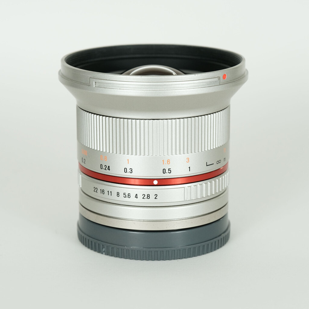 SAMYANG 12mm F2.0 NCS CS (ソニーE用) シルバー