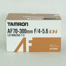 TAMRON 70-300mm F4-5.6 Di LD Macro/Model A17E(キヤノンEF用)
