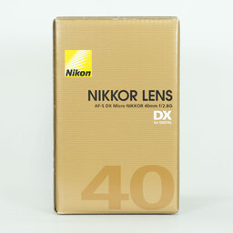 Nikon AF-S DX Micro NIKKOR 40mm f/2.8G