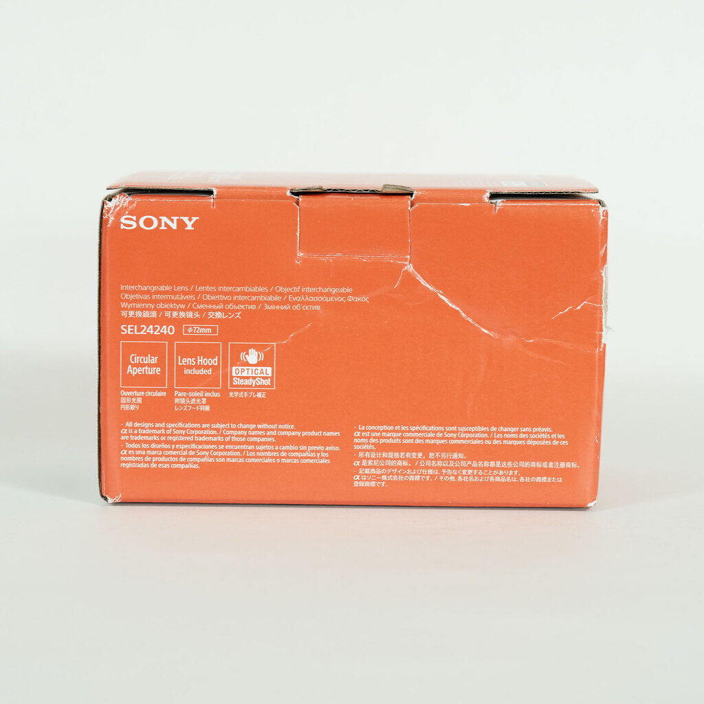 SONY FE 24-240mm F3.5-6.3 OSS SEL24240