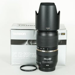 TAMRON SP 70-300mm F4-5.6 Di VC USD/Model A005E(キヤノンEF用)