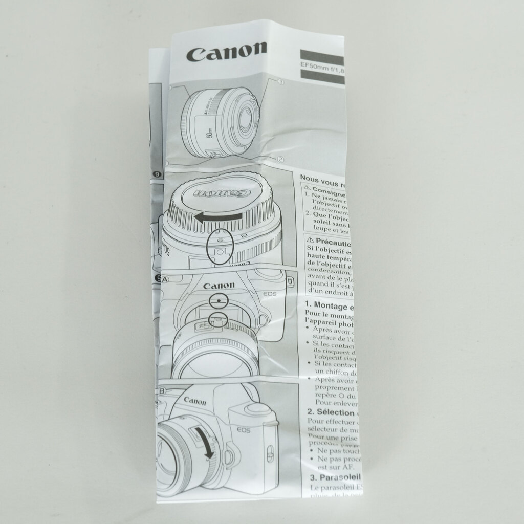 Canon EF50mm F1.8 II