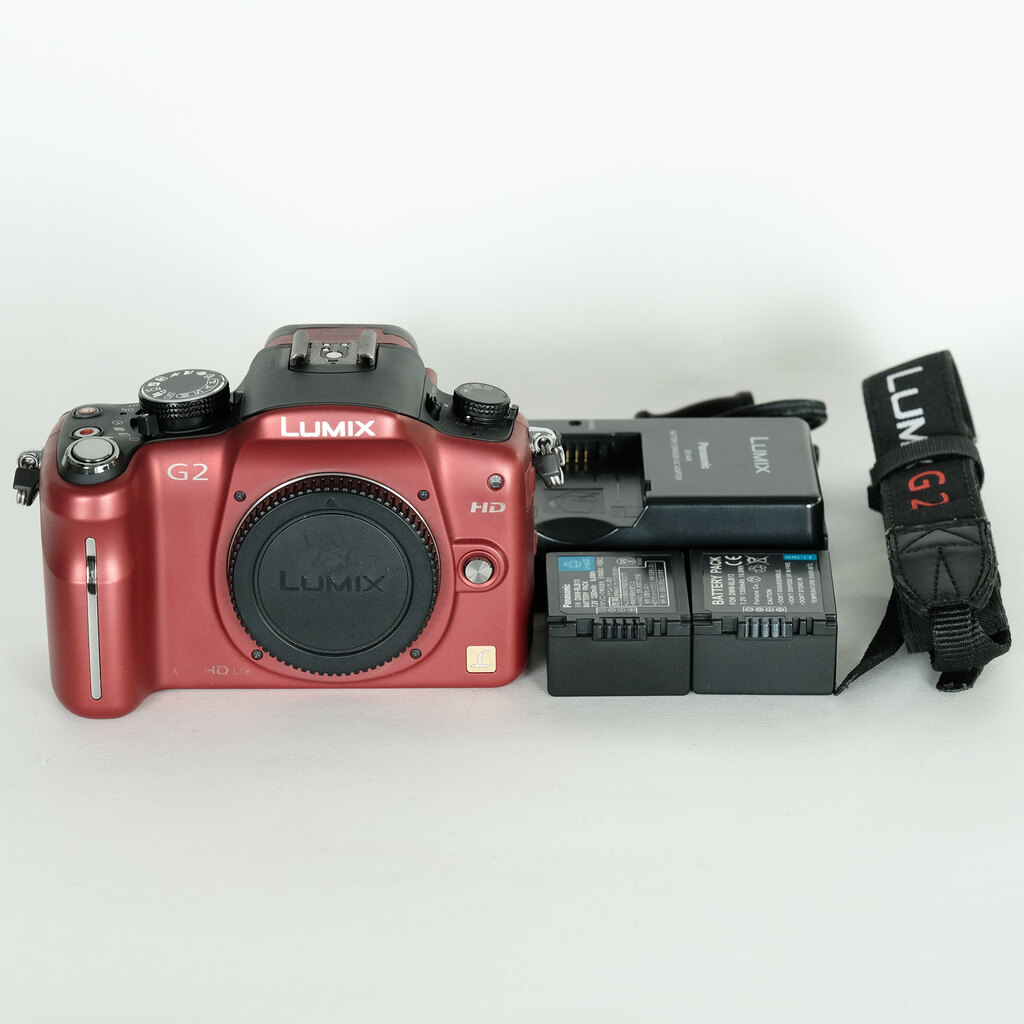 Panasonic LUMIX DMC-G2K-R コンフォートレッド