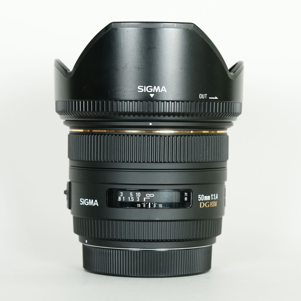 SIGMA 50mm F1.4 EX DG HSM (キヤノンEF用)