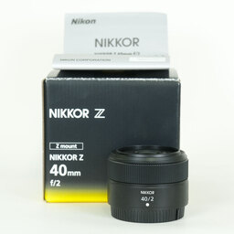 Nikon NIKKOR Z 40mm f/2 Nikon NIKKOR Z 40mm f/2