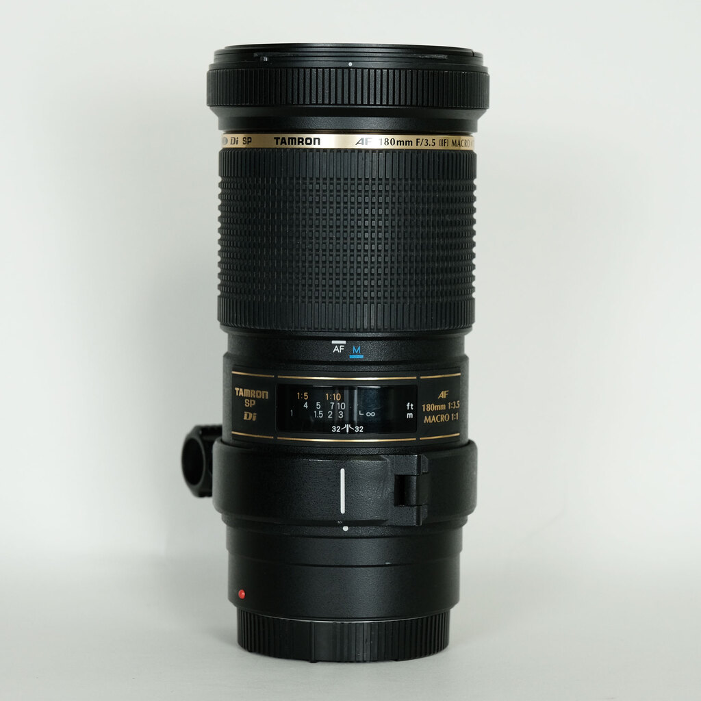 TAMRON SP 180mm F3.5 Di LD[IF] MACRO 1:1/B01E(キヤノンEF用)