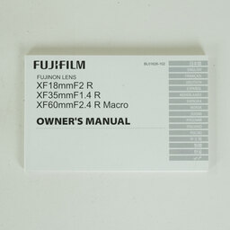 FUJIFILM XF60mmF2.4 R Macro