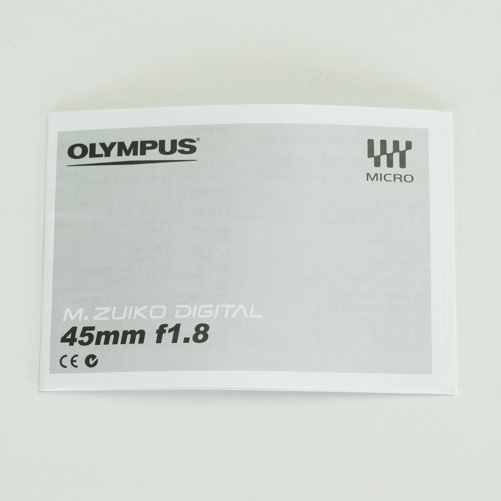 OLYMPUS M.ZUIKO DIGITAL 45mm F1.8