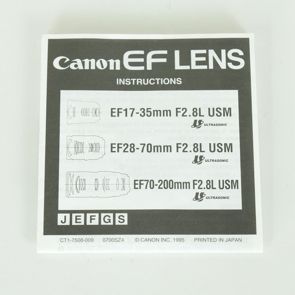 Canon EF28-70mm F2.8L USM