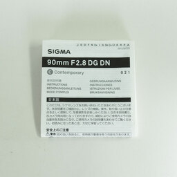 SIGMA 90mm F2.8 DG DN｜Contemporary [ライカL用]