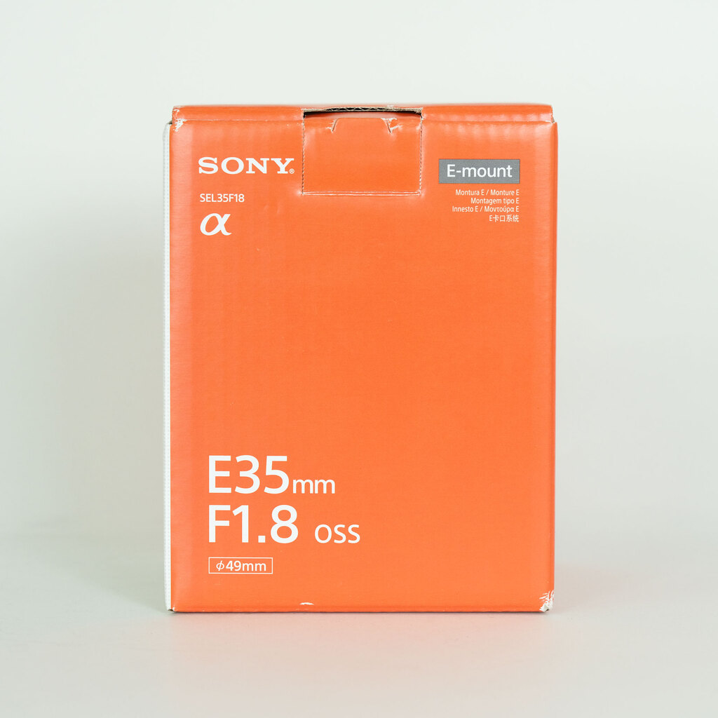 SONY E 35mm F1.8 OSS SEL35F18 SONY E 35mm F1.8 OSS SEL35F18