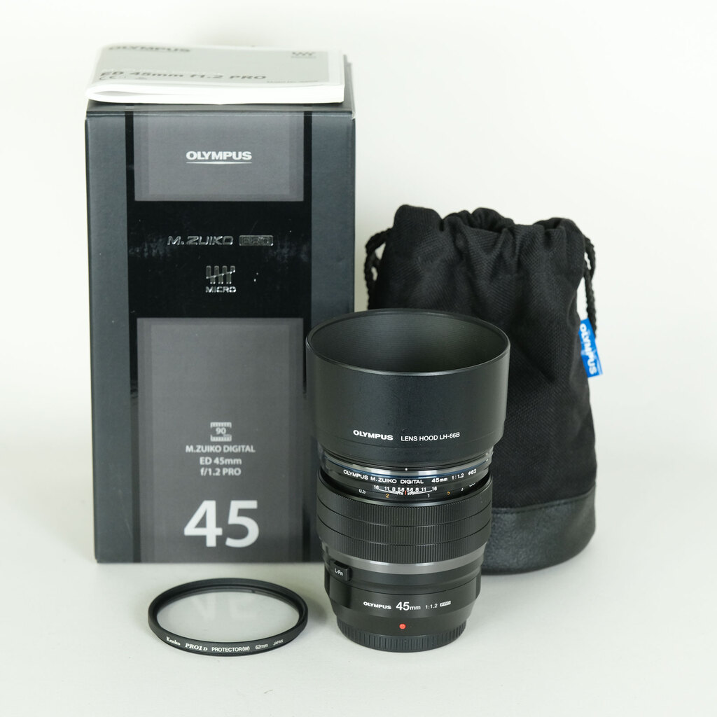 OLYMPUS M.ZUIKO DIGITAL ED 45mm F1.2 PRO