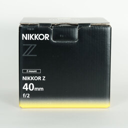 Nikon NIKKOR Z 40mm f/2