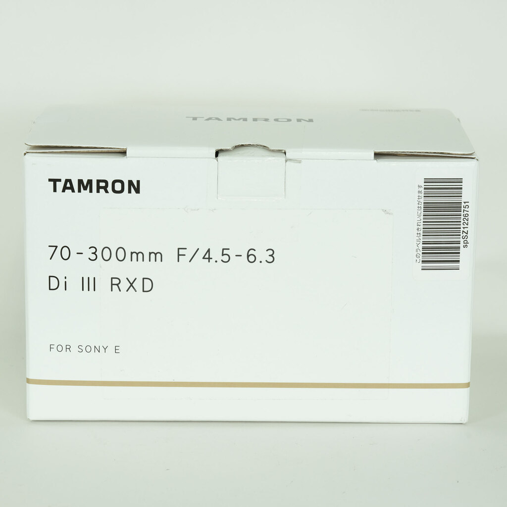TAMRON 70-300mm F/4.5-6.3 Di III RXD (Model A047) [ソニーE用]