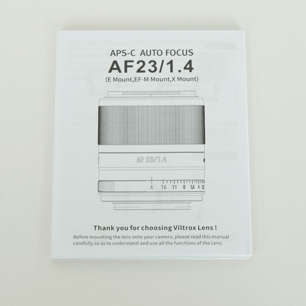 VILTROX AF 23mm F1.4 XF [フジフイルムX用]