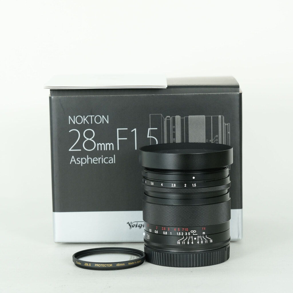 コシナ フォクトレンダー NOKTON 28mm F1.5 Aspherical ソニーE用