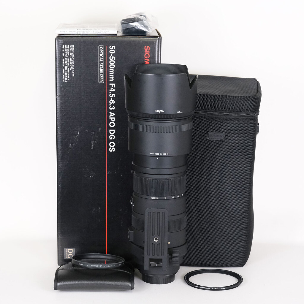 SIGMA APO 50-500mm F4.5-6.3 DG OS HSM (キヤノンEF用)