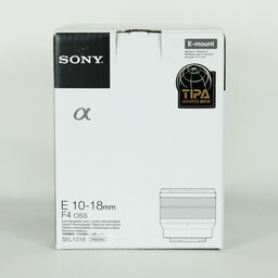 SONY E 10-18mm F4 OSS SEL1018