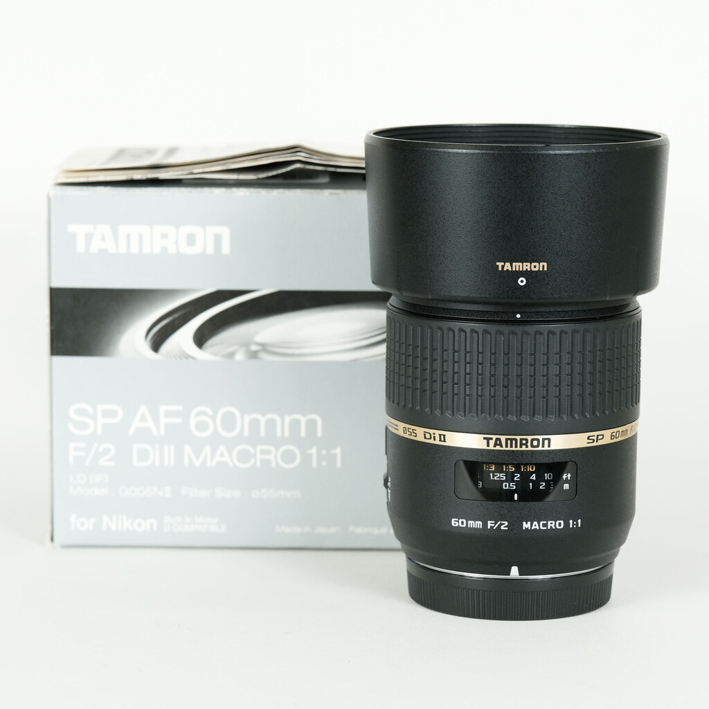 TAMRON SP 60mm F2 DiII MACRO 1:1/Model G005N(ニコン用) TAMRON SP 60mm F2 DiII MACRO 1:1/Model G005N(ニコン用)