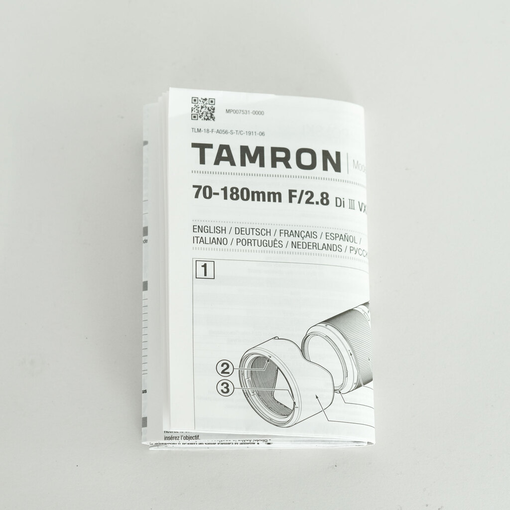 TAMRON 70-180mm F/2.8 Di III VXD (Model A056) [ ソニーE用 ]