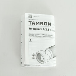 TAMRON 70-180mm F/2.8 Di III VXD (Model A056) [ ソニーE用 ]