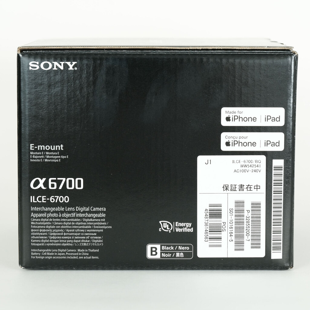 SONY α6700（ILCE-6700）