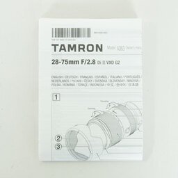 TAMRON 28-75mm F/2.8 Di III VXD G2 (Model A063) [ニコンZ用]