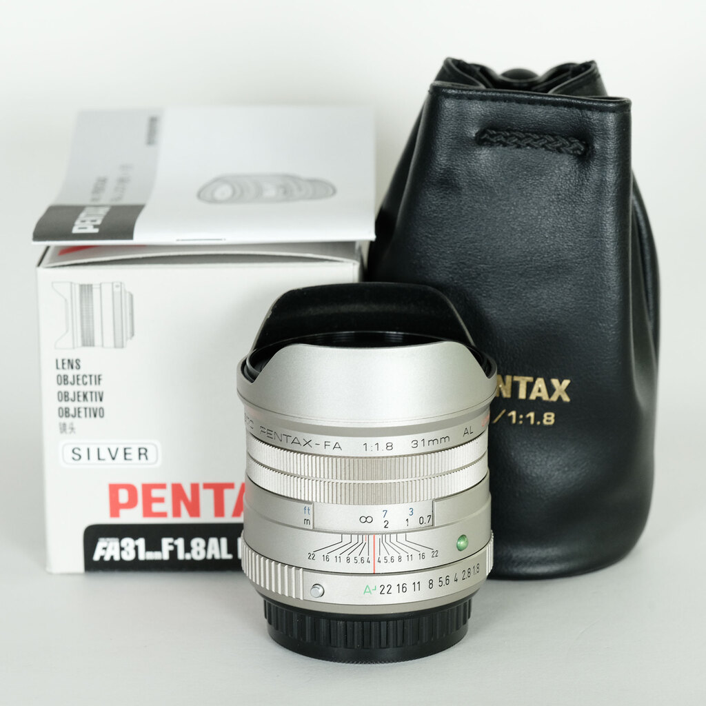 PENTAX FA31mm F1.8 AL Limited シルバー