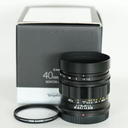 Voigtlander NOKTON 40mm F1.2 Aspherical（ニコンZ用）