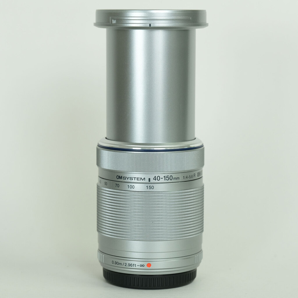 OM SYSTEM M.ZUIKO DIGITAL ED 40-150mm F4.0-5.6 R シルバー