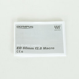 OLYMPUS M.ZUIKO DIGITAL ED60mm F2.8 Macro