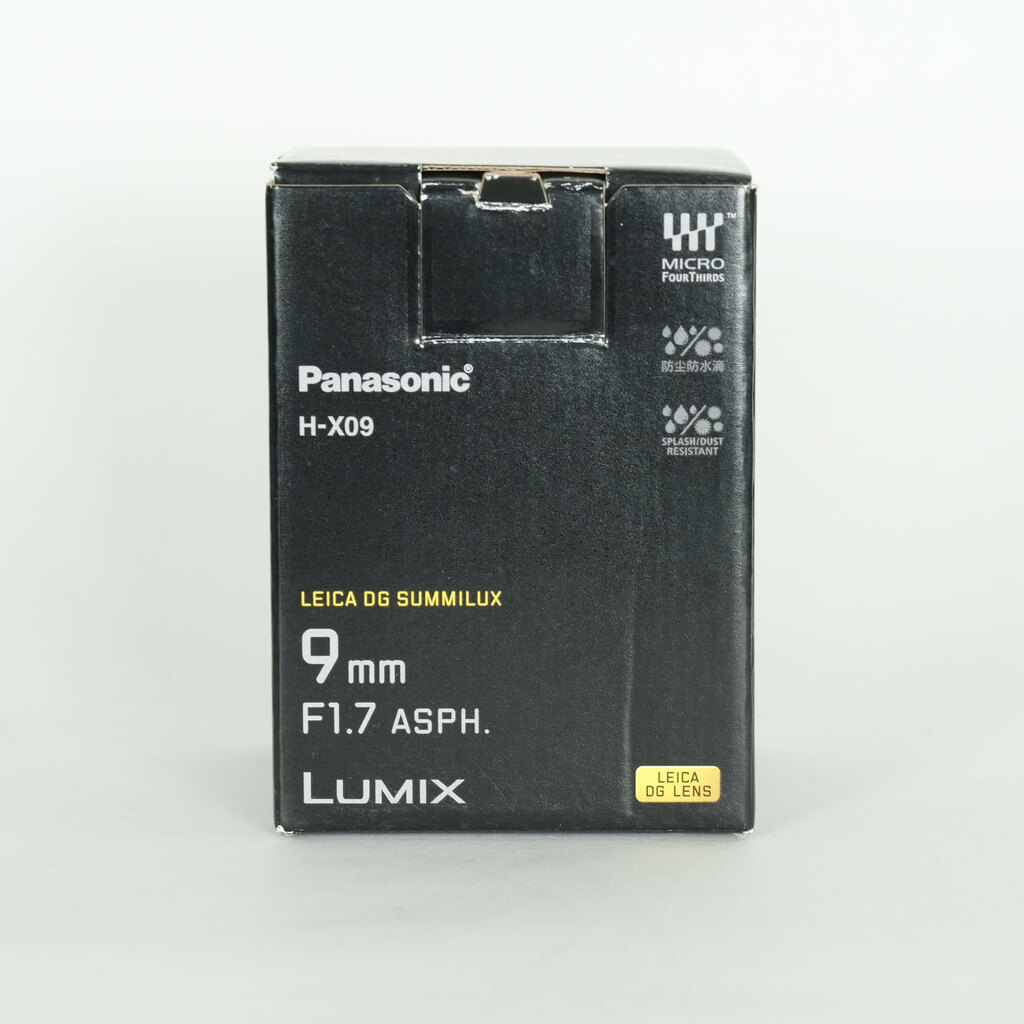 Panasonic LEICA DG SUMMILUX 9mm / F1.7 ASPH.