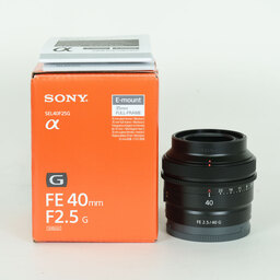 SONY FE 40mm F2.5 G SEL40F25G